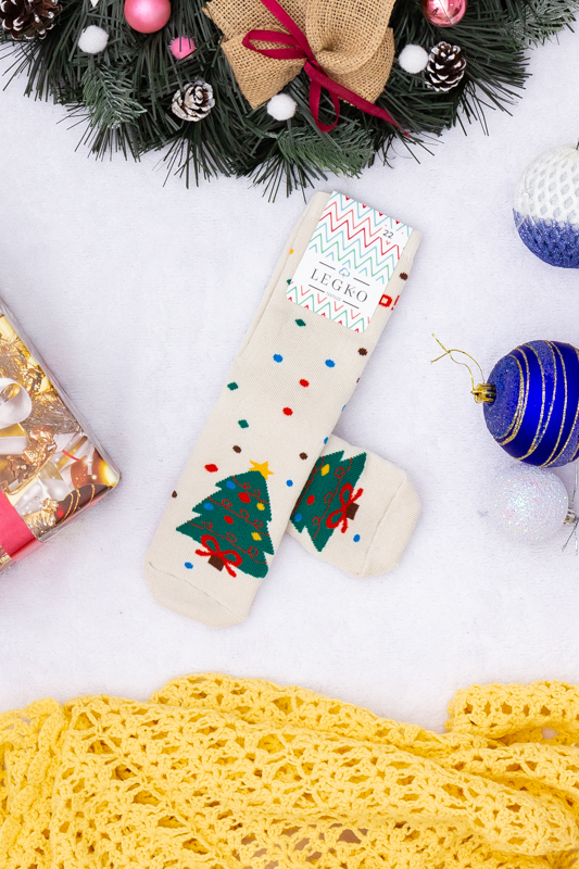 Шкарпетки дитячі "Новорічні" (зима)